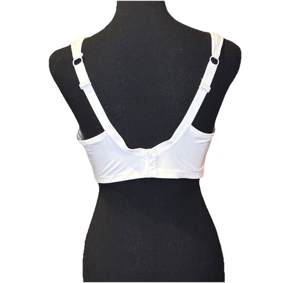 Panache 36FF Underwire Sport Bra White 5021 Full-Busted READ - Picture 2 of 7